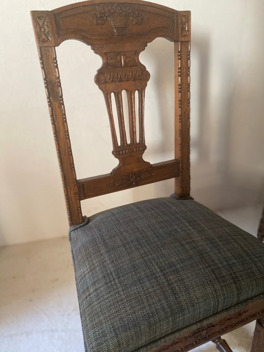 Set Of 6 Directoire Chairs 19th-photo-6