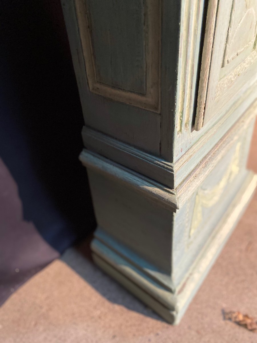Louis XVI  Clock 19th Century Patinated-photo-8