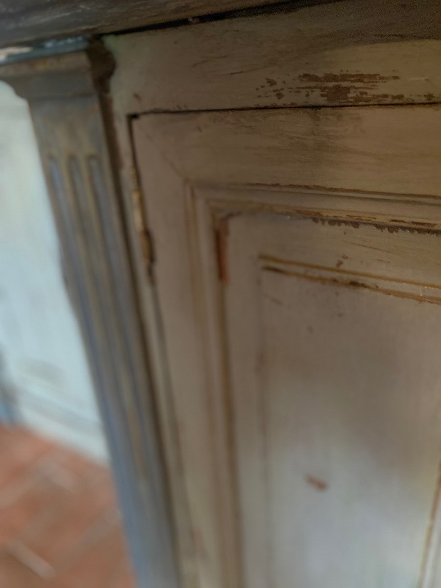 Bookcase From The 1900s Magnificent Patinated Model -photo-4