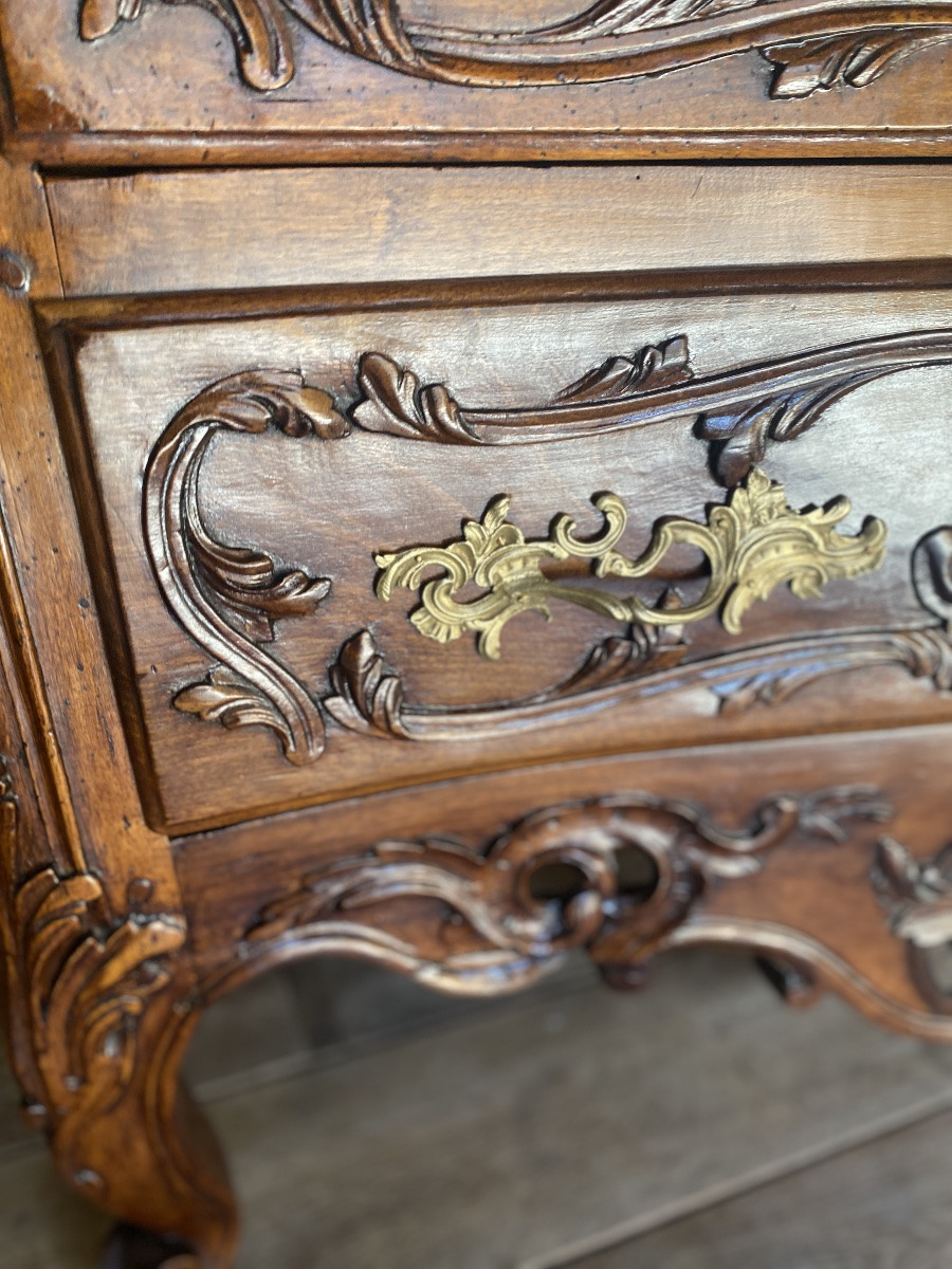 Commode nîmoise Louis XV datant du 18e siècle prix spécial actuellement -photo-4