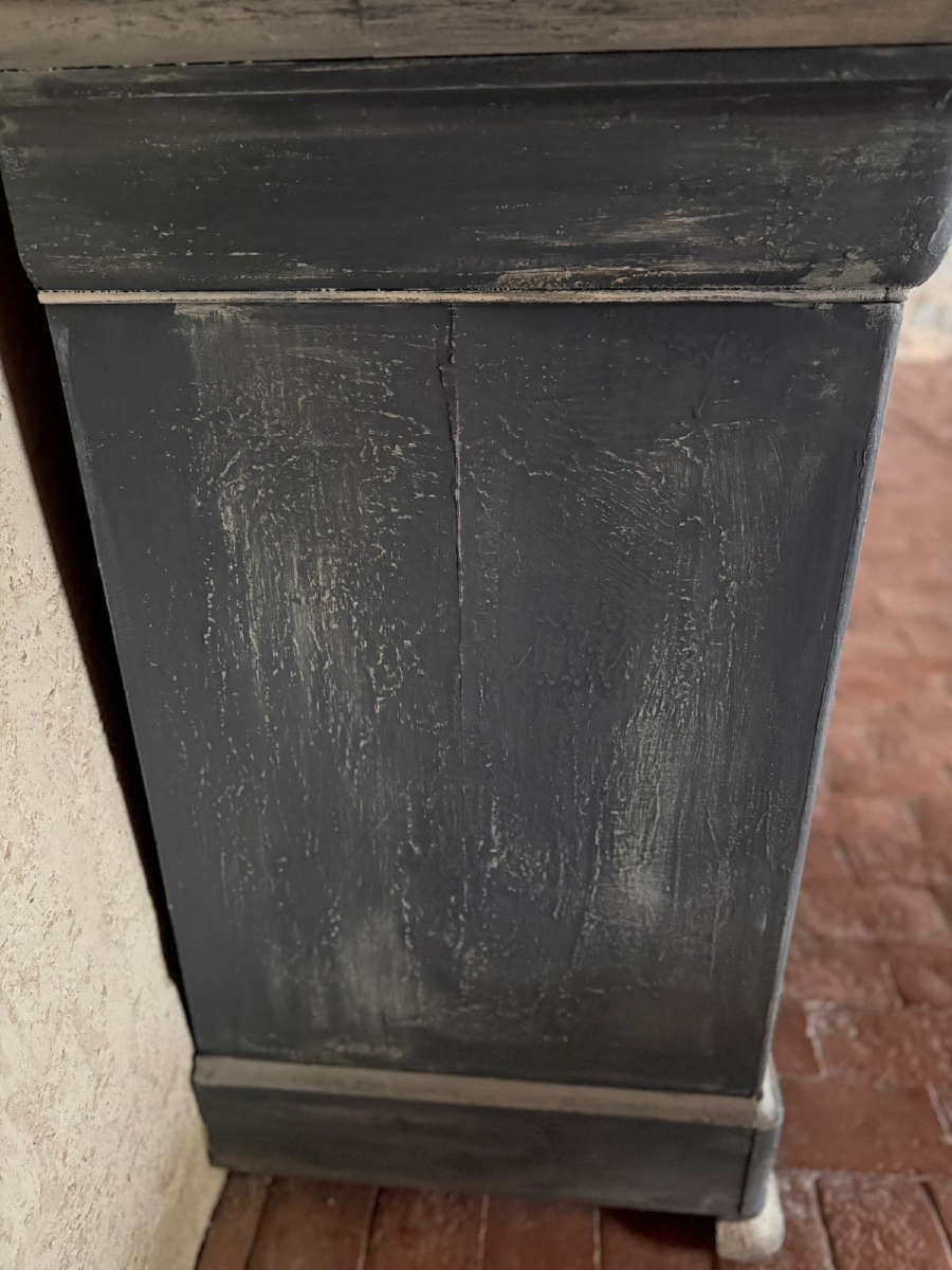 Commode Louis Philippe datant du 19e siècle avec marbre d’origine -photo-5