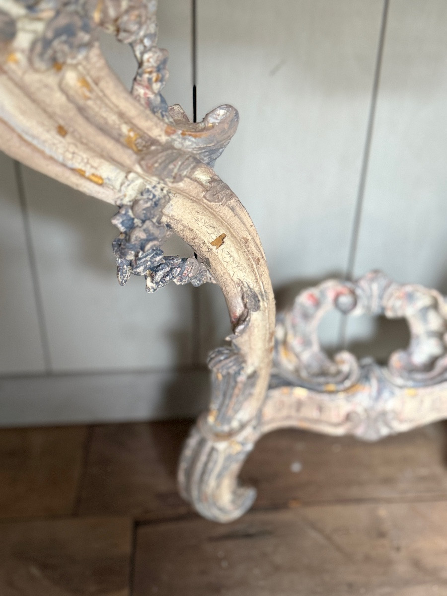 Louis XV Console Dating From The Early 19th Century (special Price)-photo-3