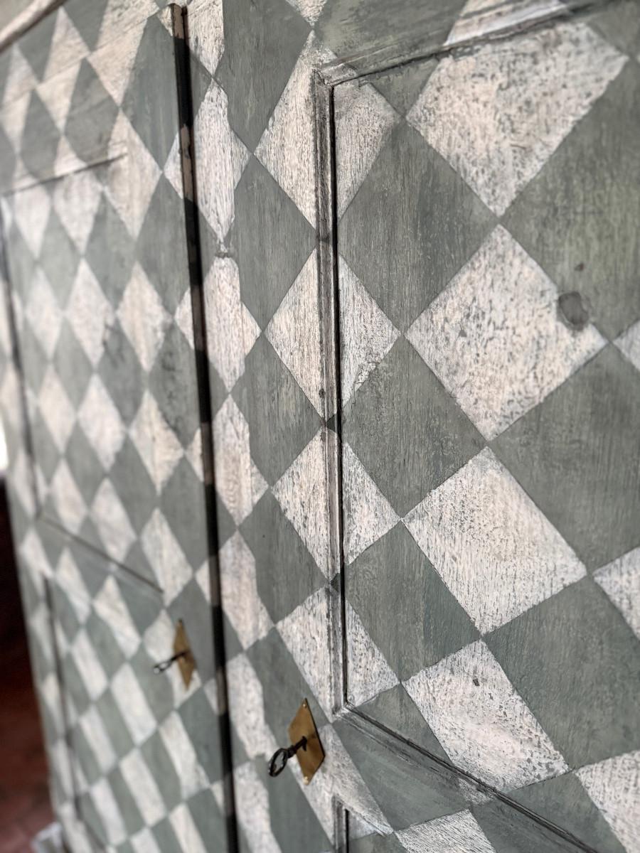 Lingère ( armoire) Louis Philippe datant du 19e siecle -photo-2