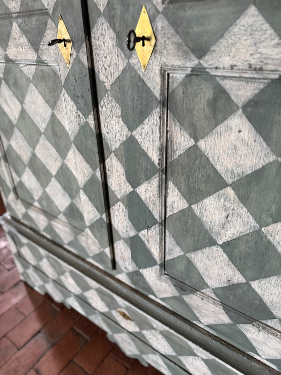 Lingère ( armoire) Louis Philippe datant du 19e siecle -photo-7