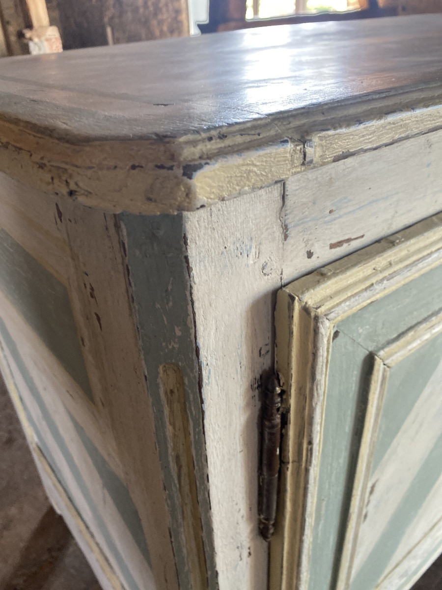 Polychrome Louis XV Buffet Dating From The 18th Century -photo-3
