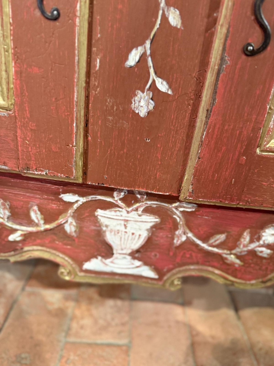 19th-century Louis XV Sideboard With 2 Doors And 2 Drawers -photo-4