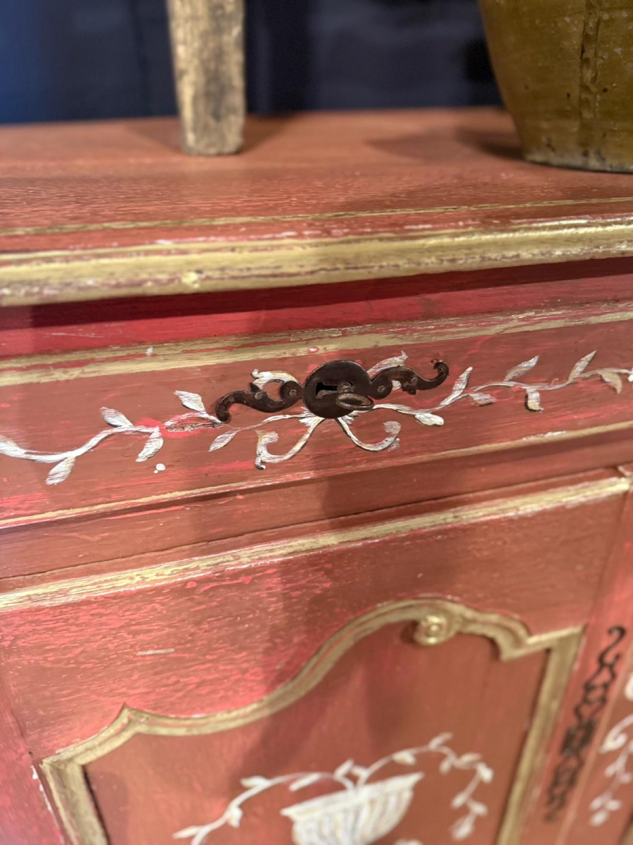 19th-century Louis XV Sideboard With 2 Doors And 2 Drawers -photo-6