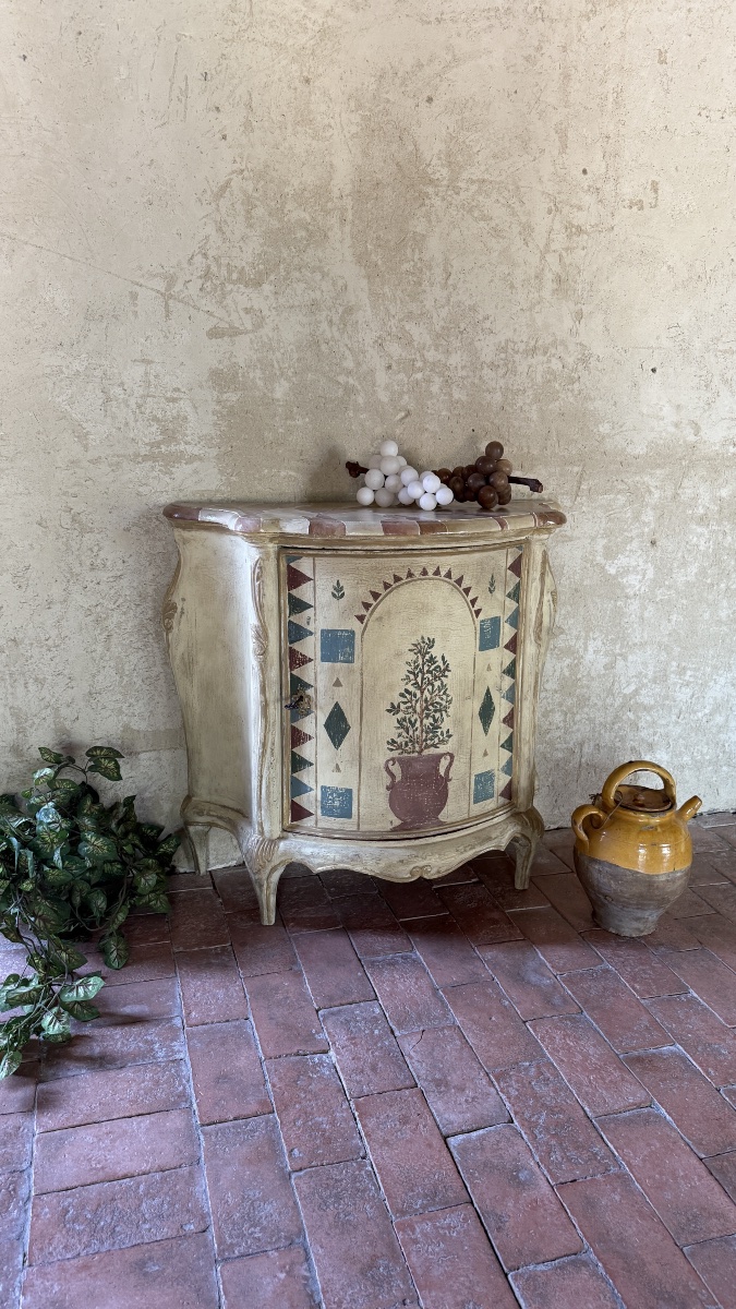 Louis XV Sideboard (storage Cabinet) Dating From The 1900s -photo-1