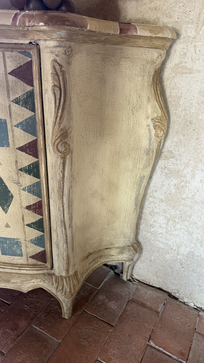 Louis XV Sideboard (storage Cabinet) Dating From The 1900s -photo-5