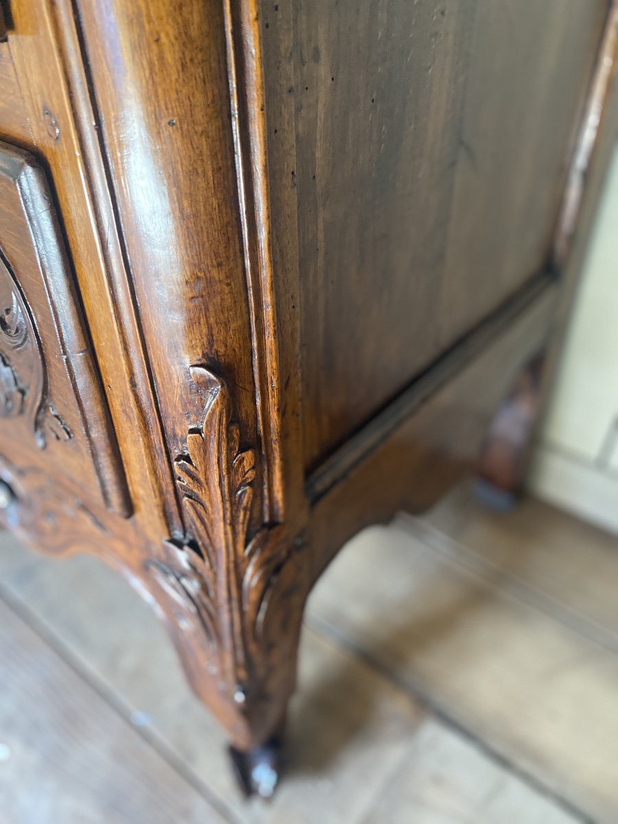 Commode Nîmoise Louis XV datant du 18e siècle -photo-6