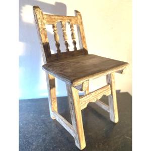 Small 18th Mountain Chair In Bleached Fir