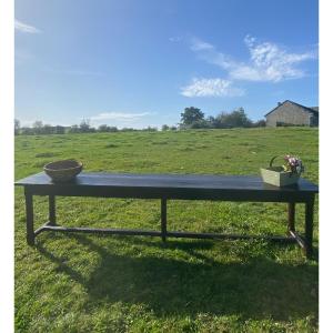 Large Harvest Table Late 19th Century