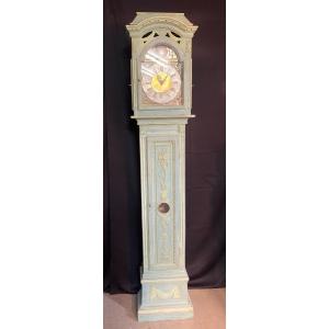 Louis XVI  Clock 19th Century Patinated