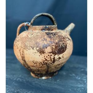 South West Walnut Oil Pot Dating From The 18th Century