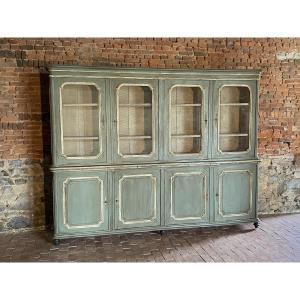 19th Century 8-door Display Bookcase With Pull-outs Currently On Sale 