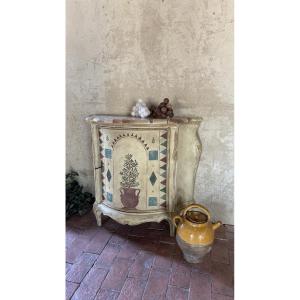 Louis XV Sideboard (storage Cabinet) Dating From The 1900s 