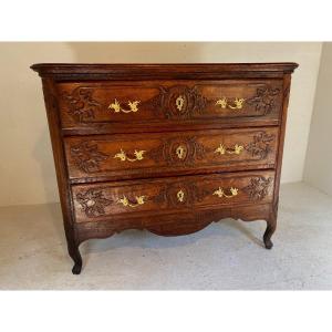 Louis XV Carved Commode