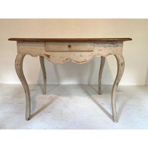 Small Louis XV Table 1 Drawer