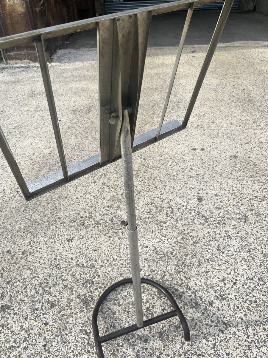 Modernist Lectern From The Art Deco Period.-photo-3