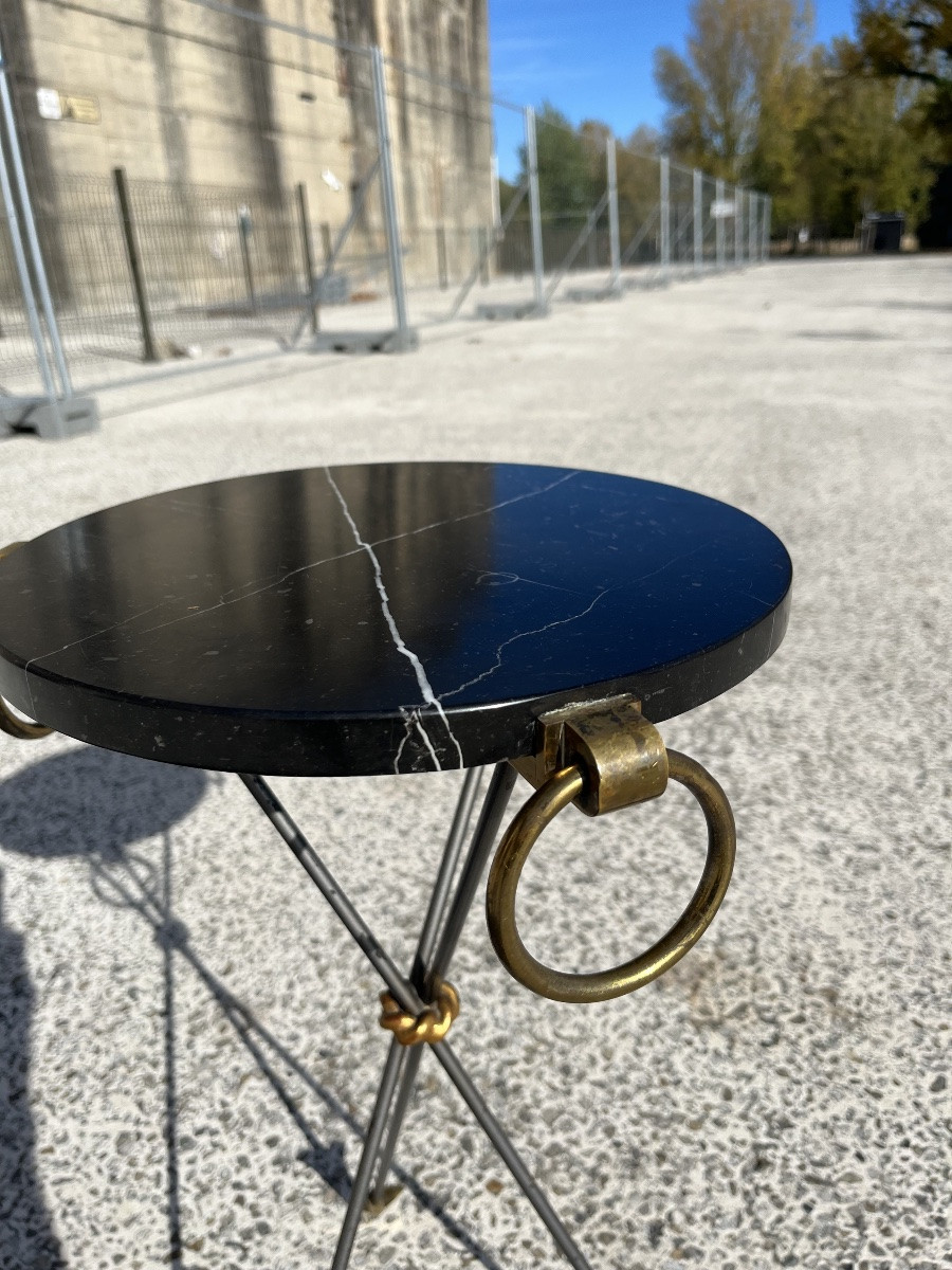 Paire de guéridons André Arbus.-photo-3