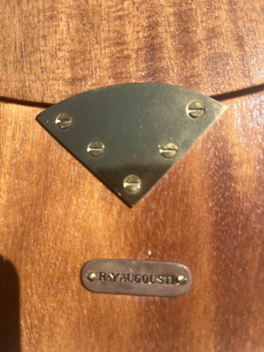 Miroir en galuchat de Ria et Youri Augousti.-photo-2