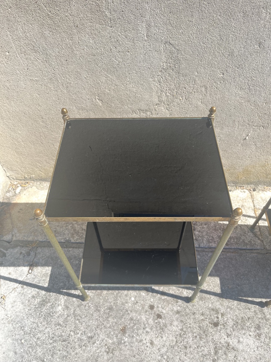 Pair Of Maison Baguès Side Tables.-photo-4