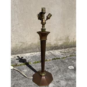 Lamp By Genet And Michon.