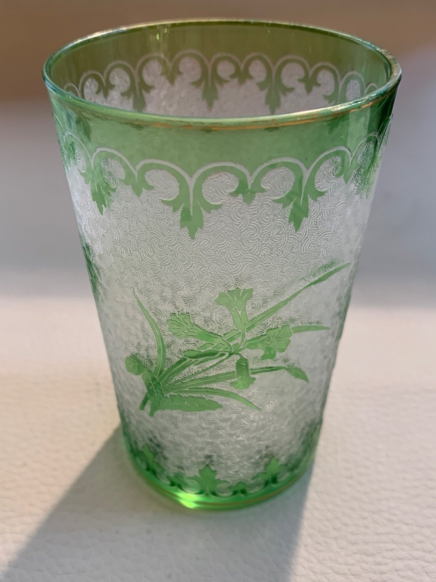Baccarat Glass Cleared With Acid