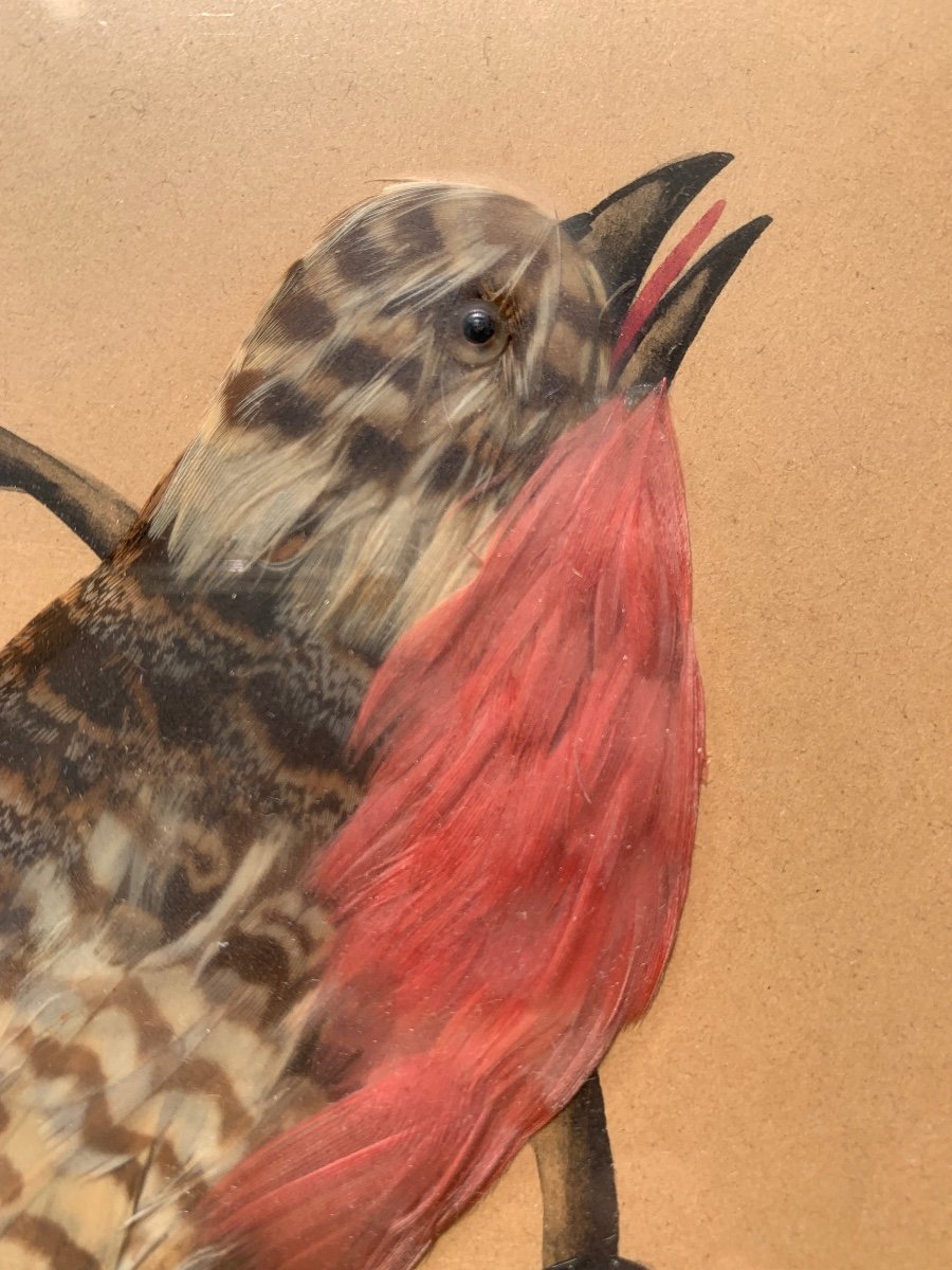 Under Gouache Bird Glass-photo-3