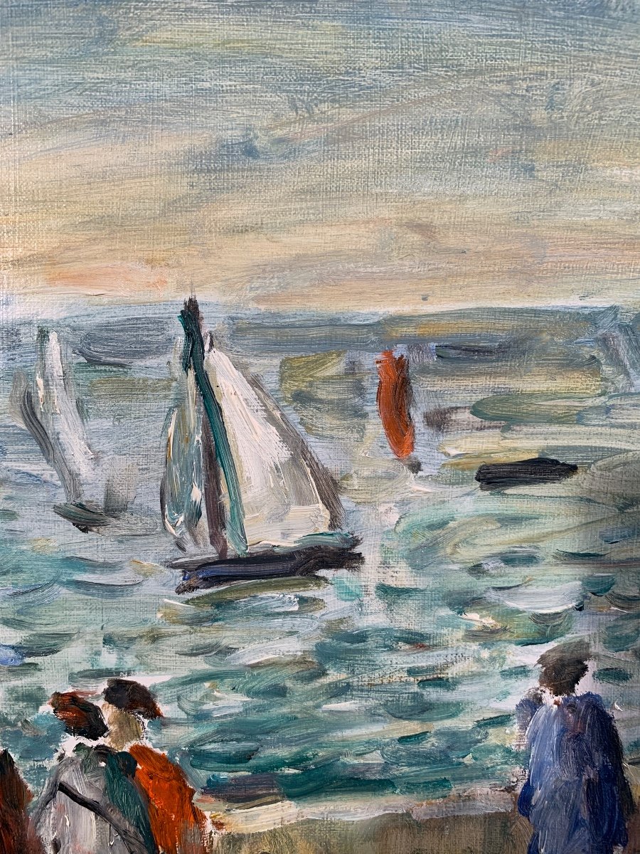 Jean Jacques René, Oil On Canvas.-photo-3