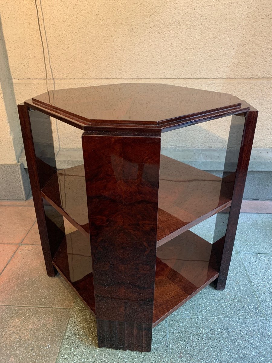 Art Deco Pedestal Table