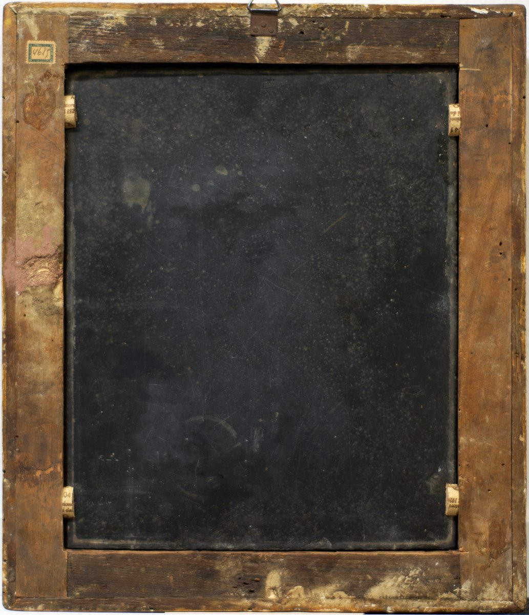 Huile sur ardoise. École de Pier Francesco Mola (Coldrerio, 1612 - Rome, 1666)-photo-3