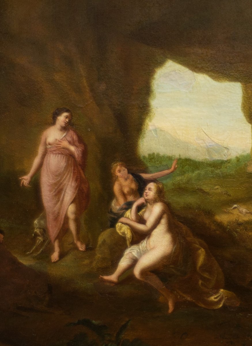 Abraham Van Cuylenborch (utrecht, 1620-1658). Diana And Actaeon-photo-3