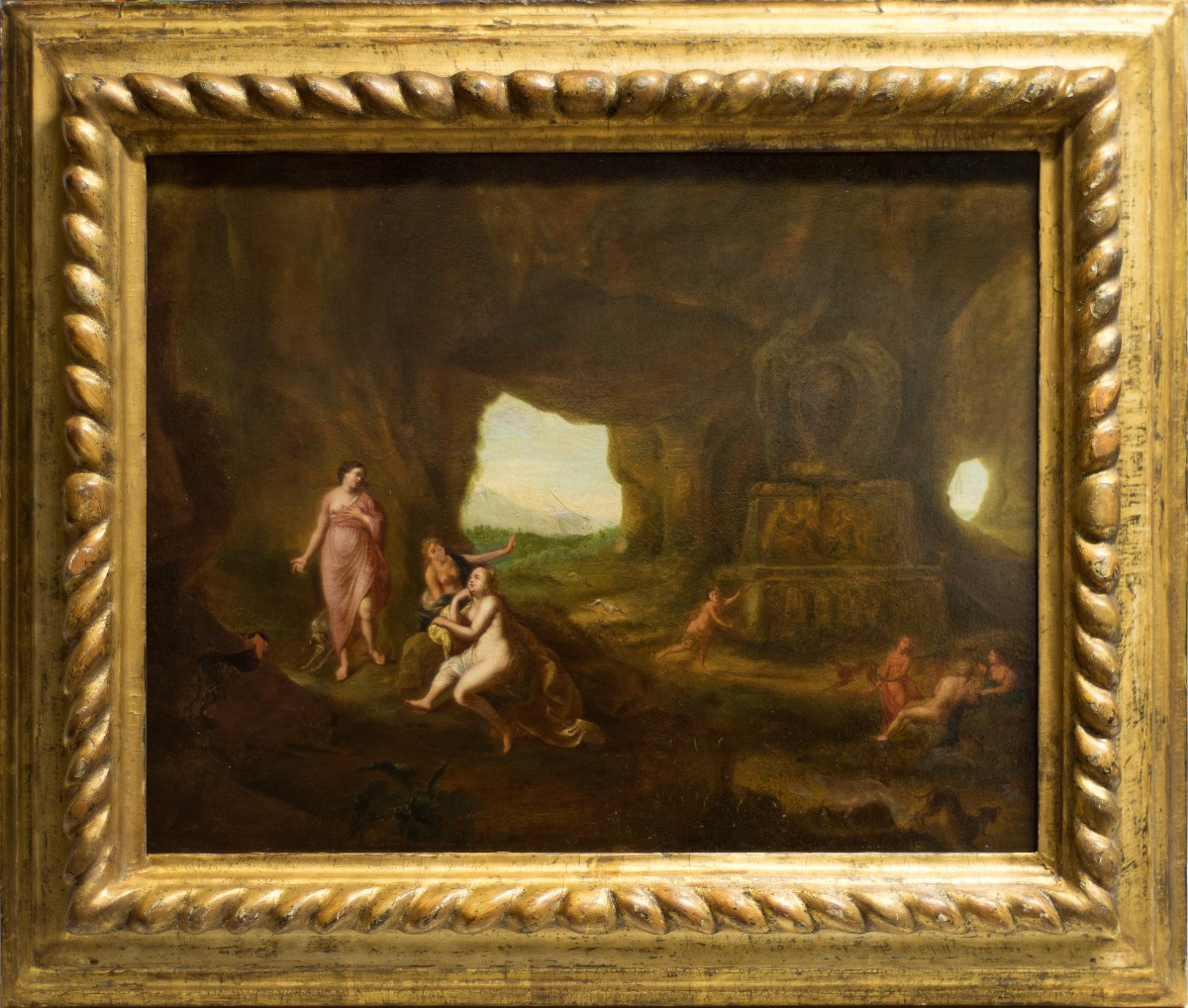 Abraham Van Cuylenborch (utrecht, 1620-1658). Diana And Actaeon