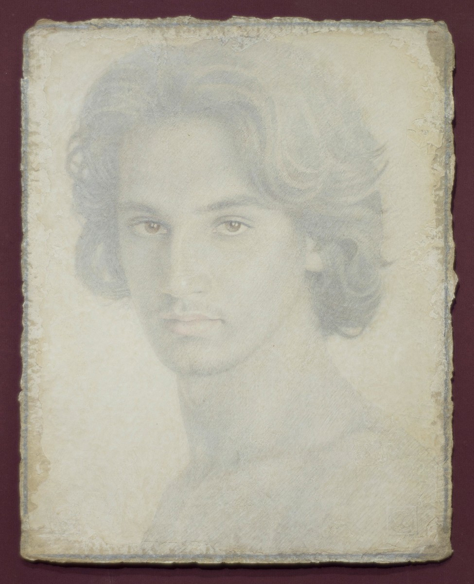 Victor Koulbak (Moscou, 1946). Portrait d'un jeune homme