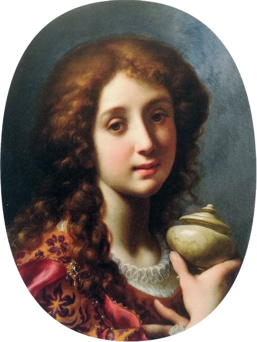 Attributed To Agnese Dolci (florence, 1659–1689). Mary Magdalene-photo-3