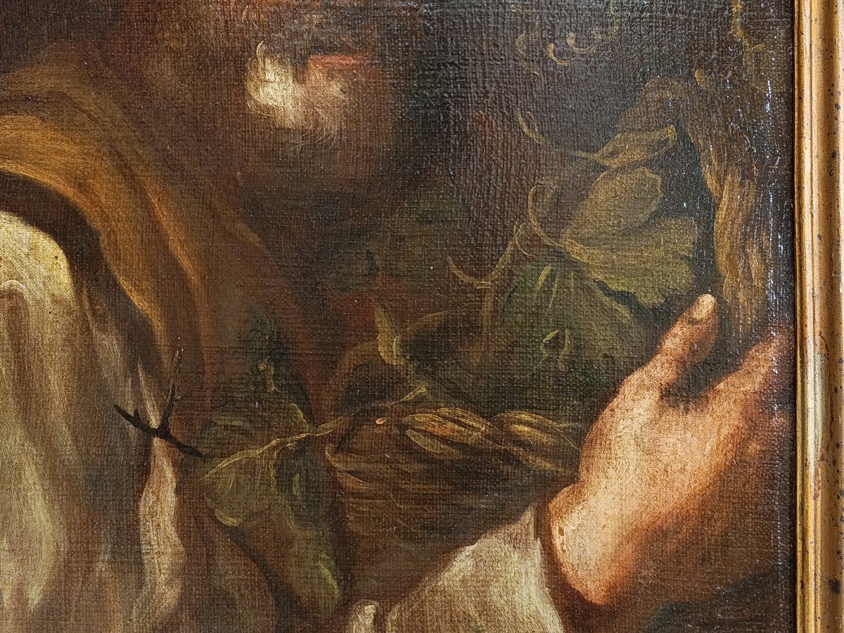 Atelier de Bernhard Keilhau (Helsingør, 1624 – Rome, 1687). Allégorie de l'automne-photo-4