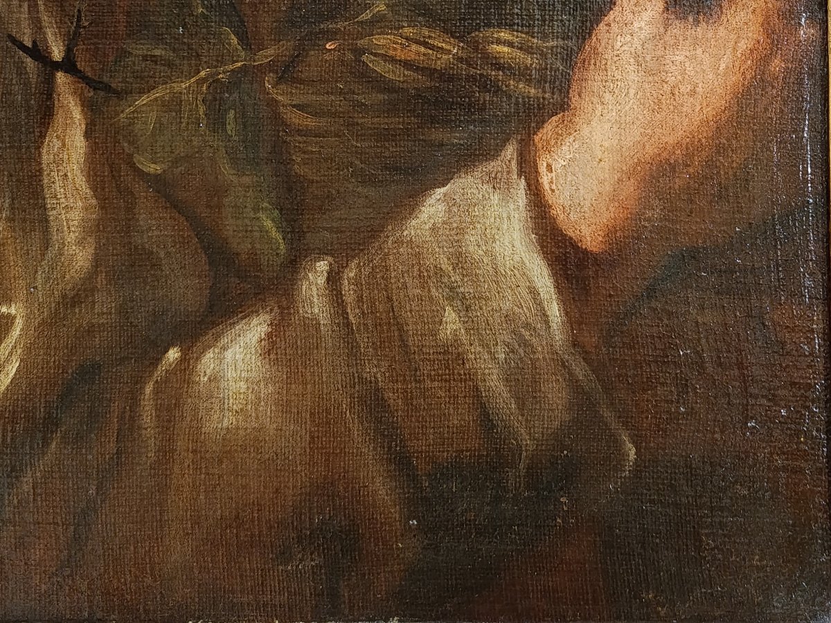Atelier de Bernhard Keilhau (Helsingør, 1624 – Rome, 1687). Allégorie de l'automne-photo-1