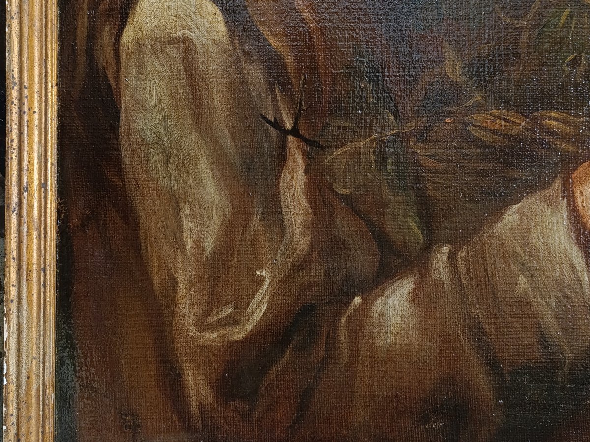 Atelier de Bernhard Keilhau (Helsingør, 1624 – Rome, 1687). Allégorie de l'automne-photo-2