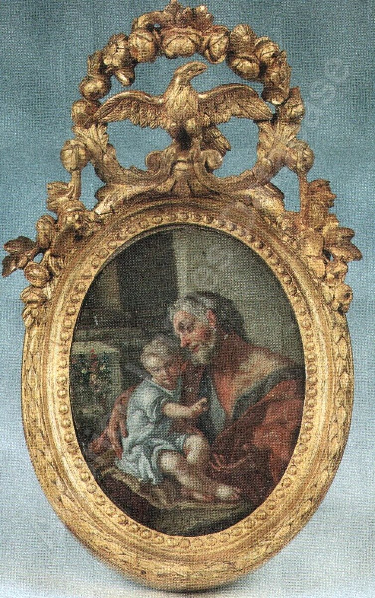 Attributed To Pietro Bardellino (naples, 1732–1806).  Saint Joseph With The Child-photo-4