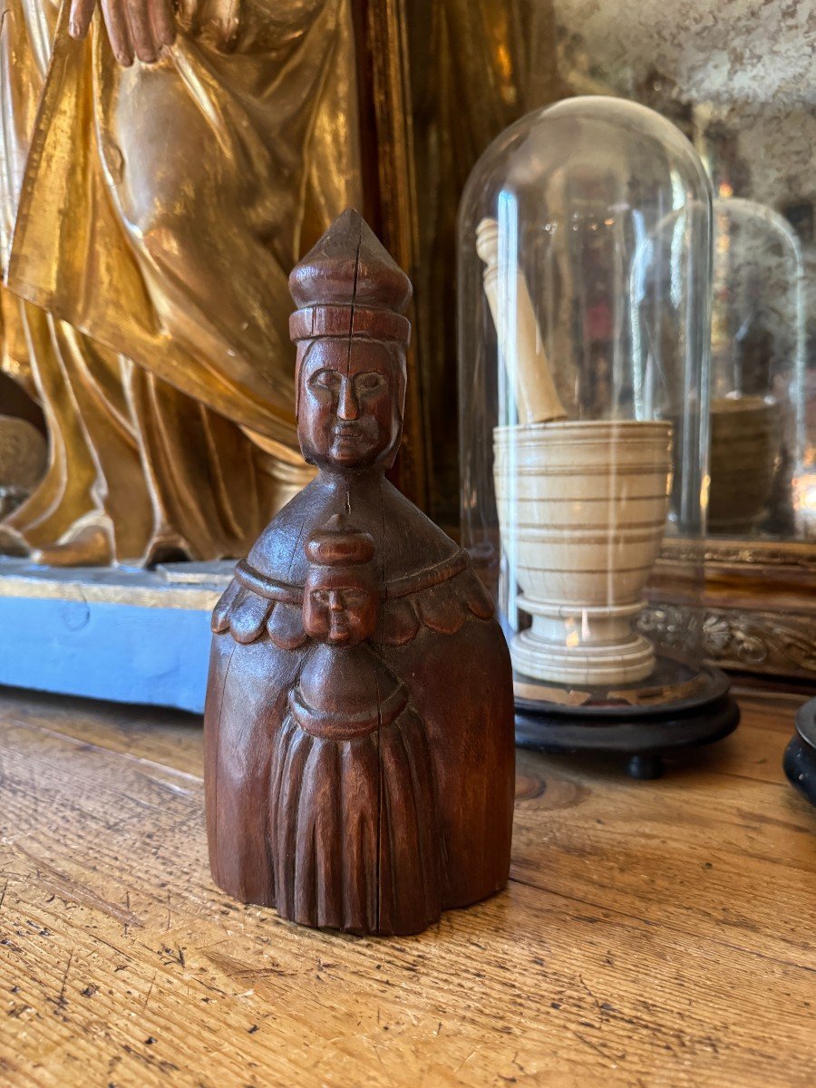 Statuary, Sculpture - Black Virgin Of Puy-en-velay - Popular Art - Auvergne-photo-2