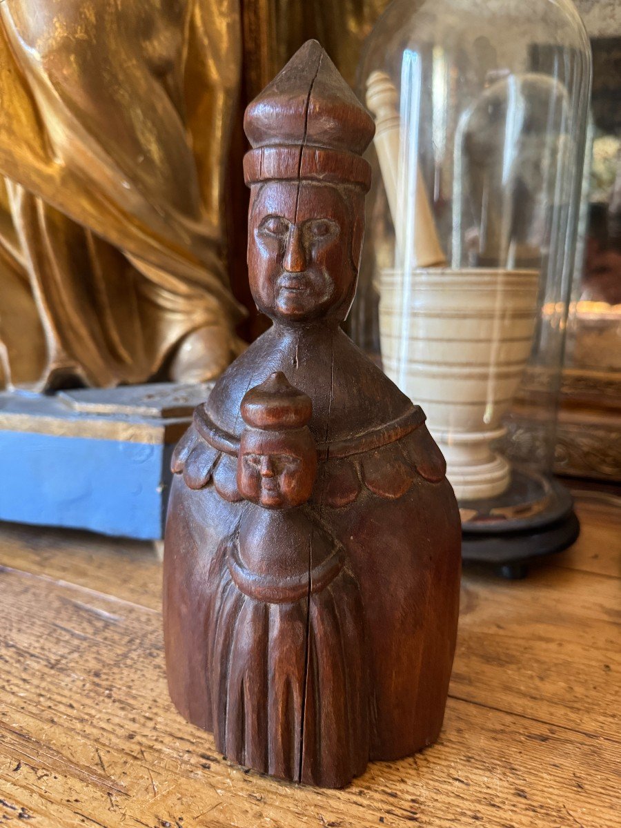 Statuary, Sculpture - Black Virgin Of Puy-en-velay - Popular Art - Auvergne-photo-3