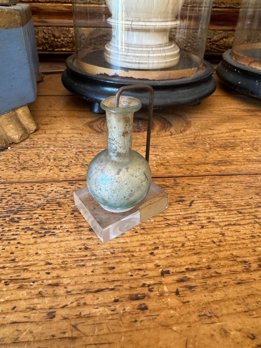 Artefact - Antiquit&eacute; &ndash; Mini Balsamaire &agrave; Panse - Empire Romain-photo-2