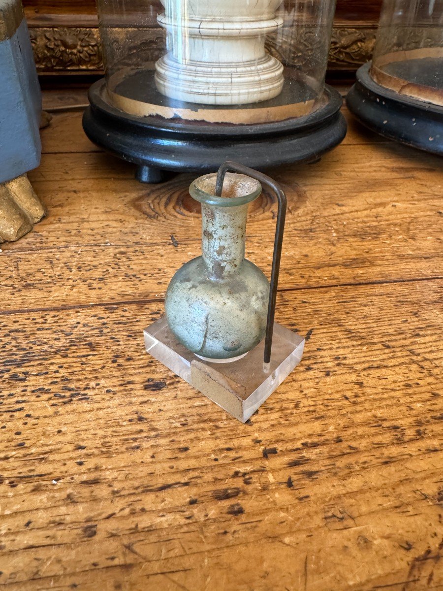 Artefact - Antiquit&eacute; &ndash; Mini Balsamaire &agrave; Panse - Empire Romain-photo-3