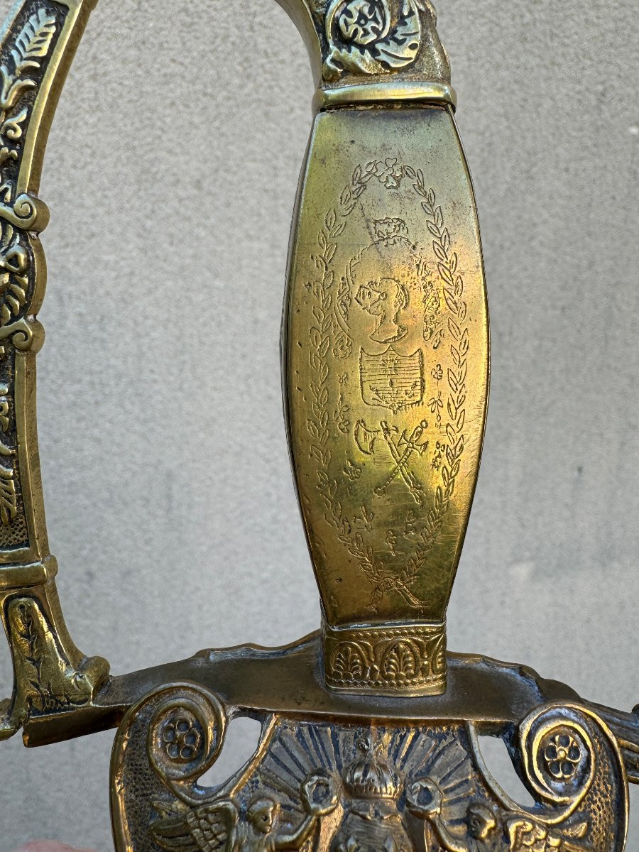 Militaria - Royalist Officer's Sword - July Monarchy - Royal Manufactory Of Klingenthal-photo-4