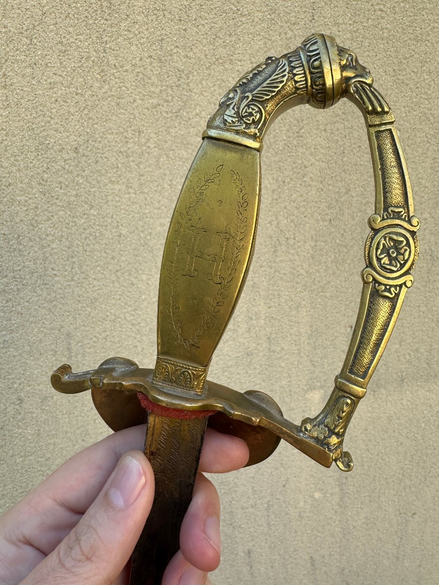 Militaria - Royalist Officer's Sword - July Monarchy - Royal Manufactory Of Klingenthal-photo-2