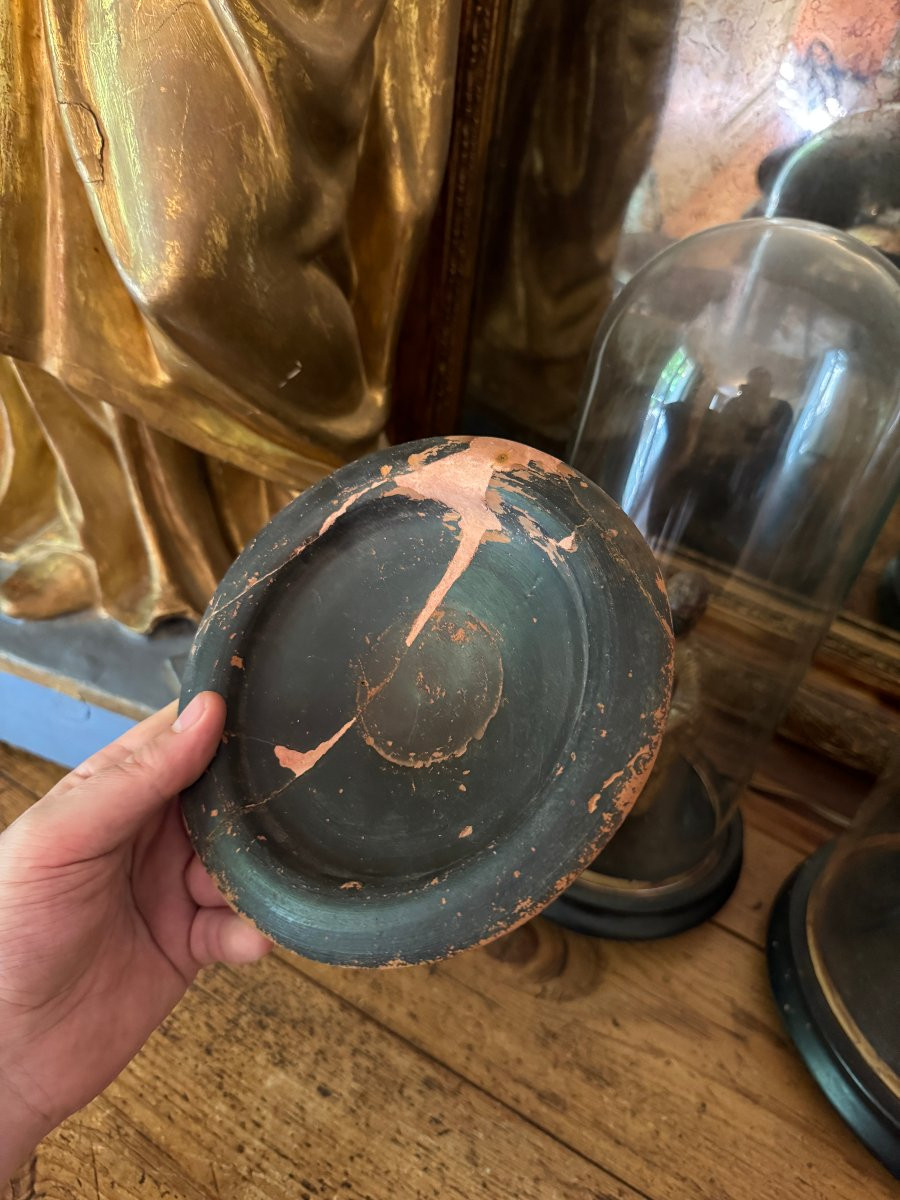 Artefact – Antiquité – Coupe Campanienne à Vernis Noir avec Documentation - Archéologie-photo-6