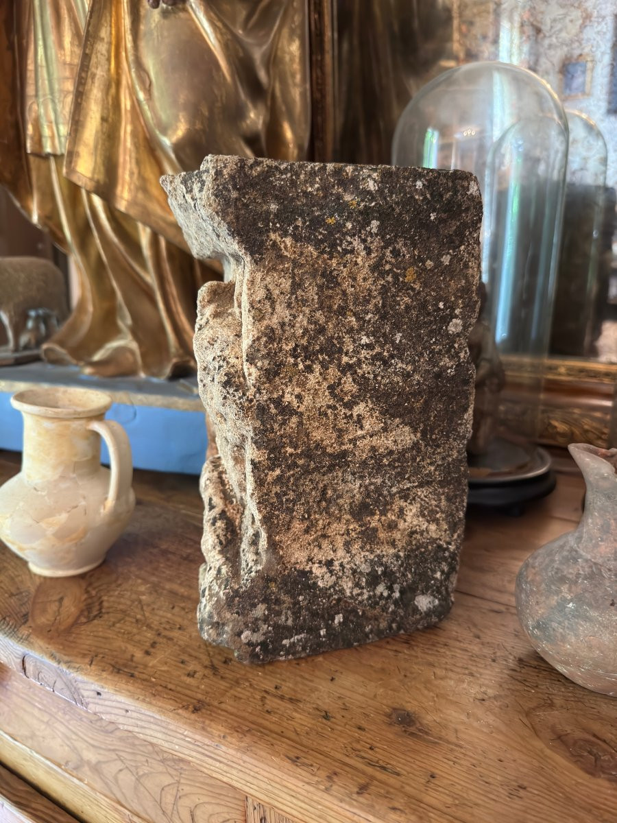 Artifact – Antiquity – Fragment Of A Taurobolic Altar – Sacrificial Bull – Archaeology-photo-3