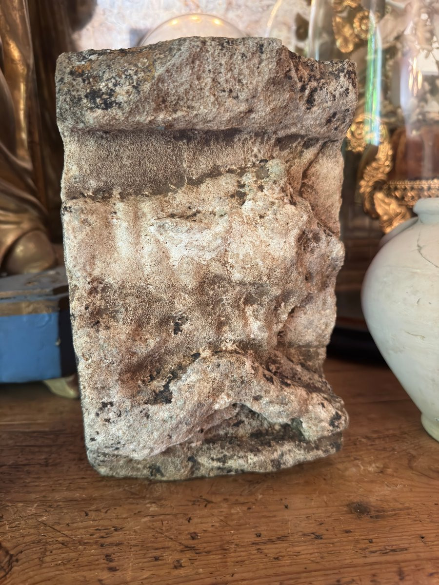 Artifact – Antiquity – Fragment Of A Taurobolic Altar – Sacrificial Bull – Archaeology-photo-6