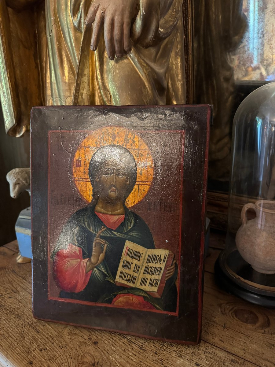 Icône orthodoxe russe – Christ Pantocrator – Icone - Russie-photo-7